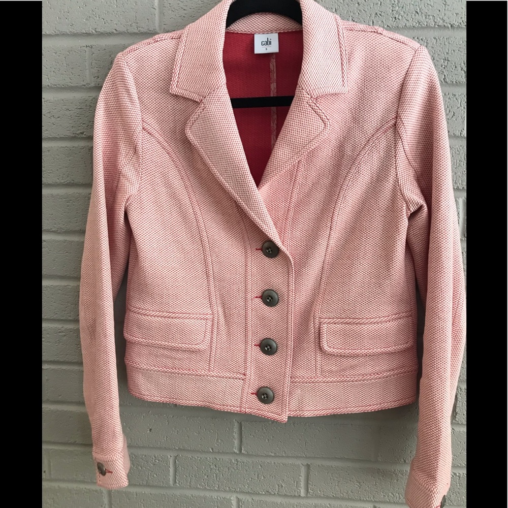 CAbi button up short jacket